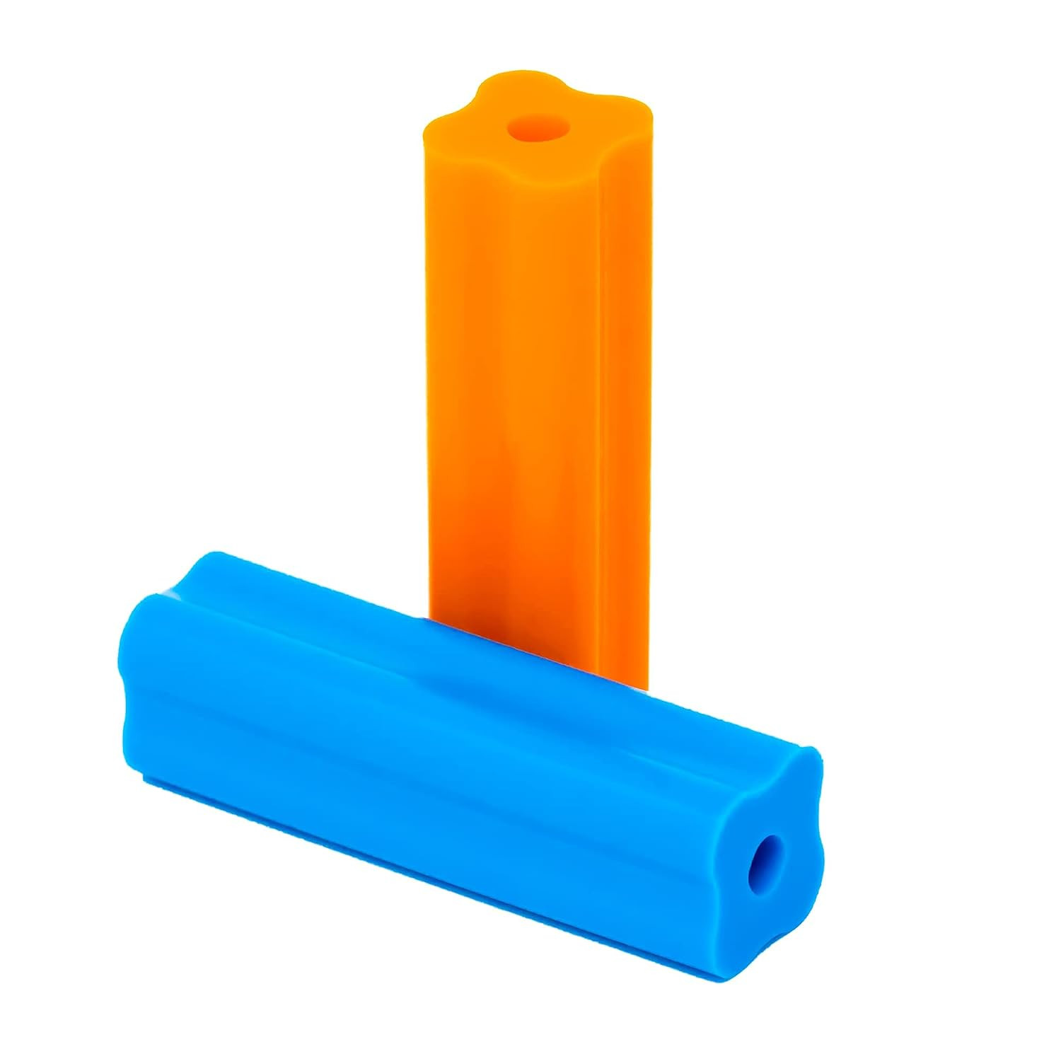 Aligner Seaters, Blue and Orange Aligner Chewies (2 Pack)