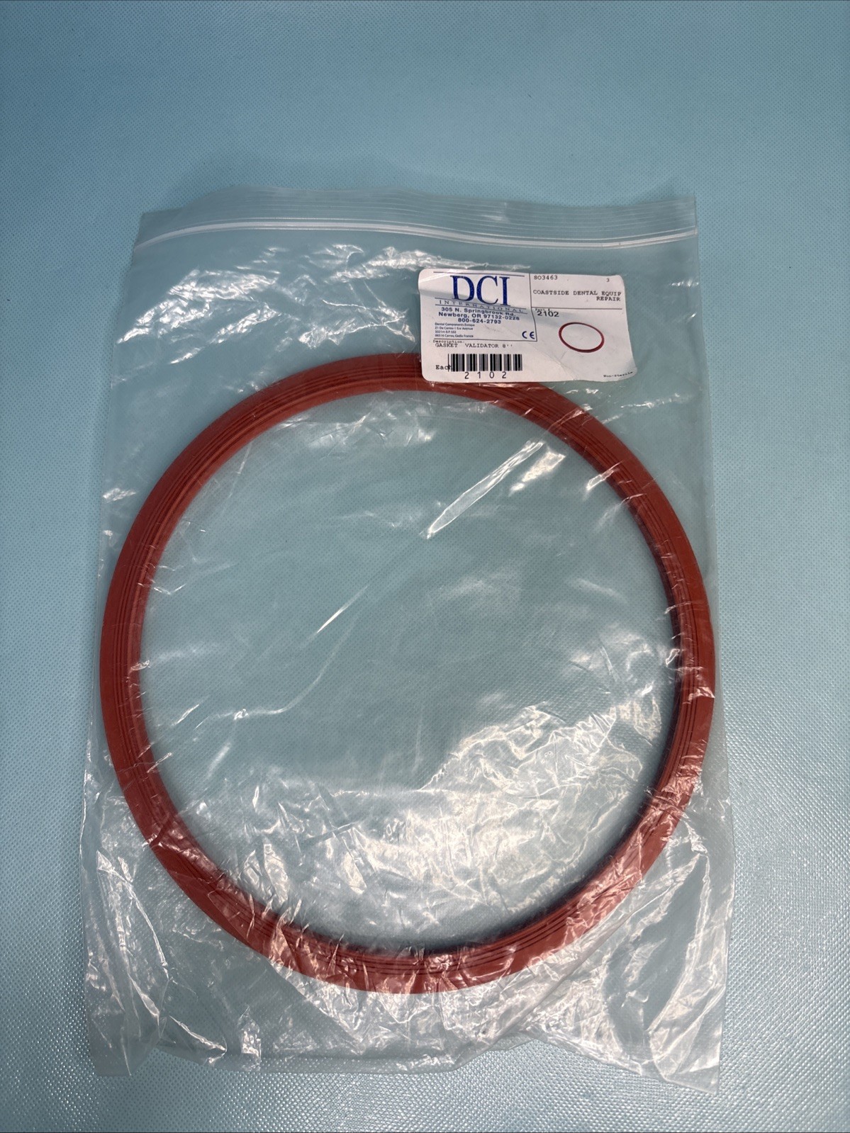 DCI 8″ Door Seal Gasket Validator 2102 Dental Equipment – NEW