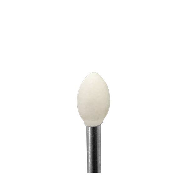 BesQual RA Shank White Grinding Mounted Stone Silicone Carbide RW-FL3a 12/Pk