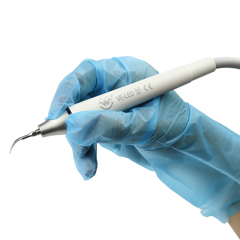 Dental Ultrasonic Piezo Scaler Handpiece With LED Handpiece Fit EMS / Woodpecker