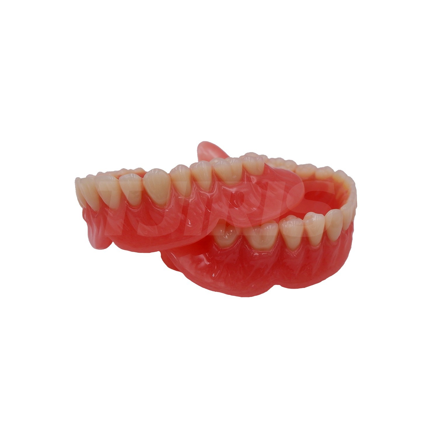 Dental Lab Self Curing Denture Base Resin Acrylic Powder Fibred Pink 100g