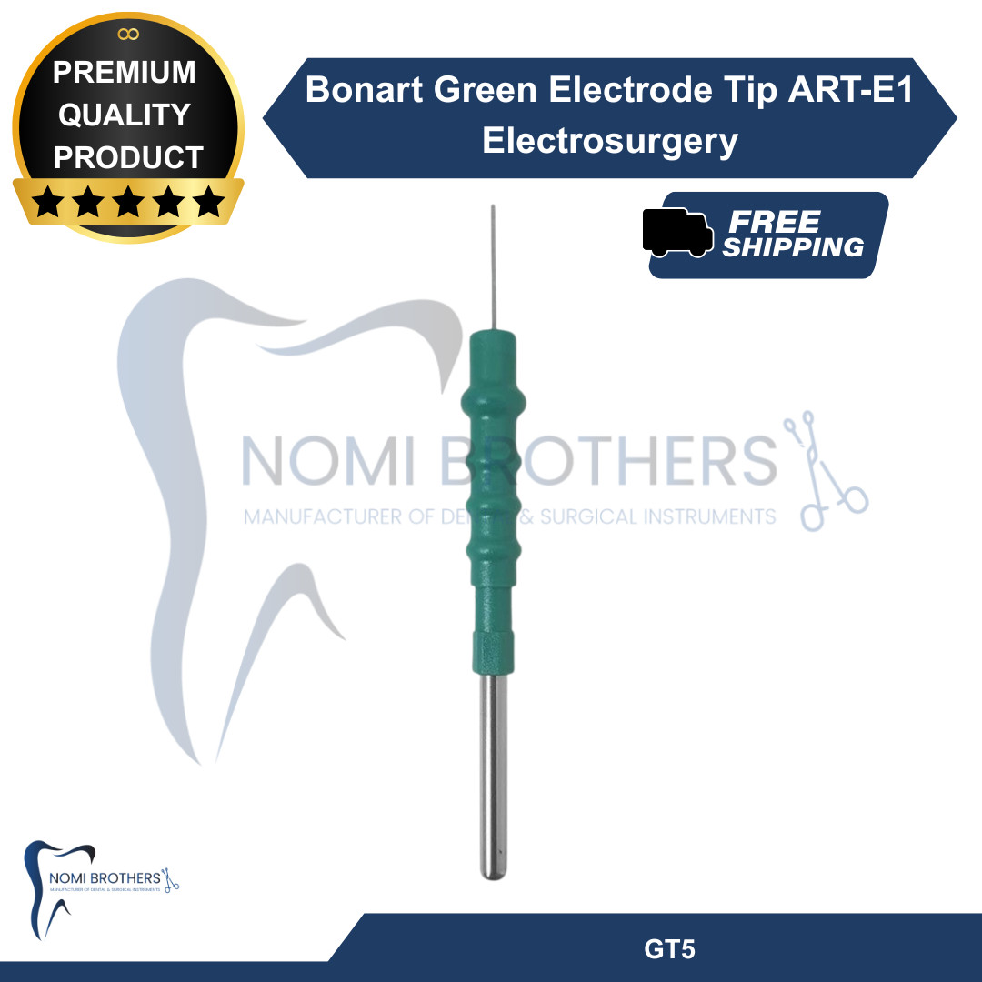 Bonart Heavy Wire Green Tips DENTAL Electrode use with ART-E1 Electrosurgery CE