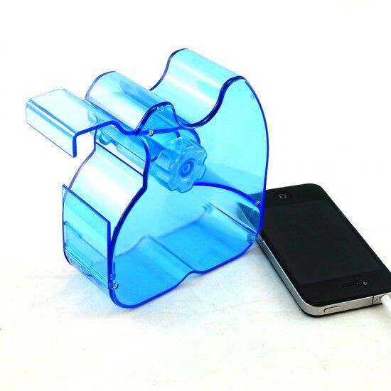 Dental Autoclavable Cotton Roll Shaped Blue Dispenser Holder Drawer 135℃ Tooth