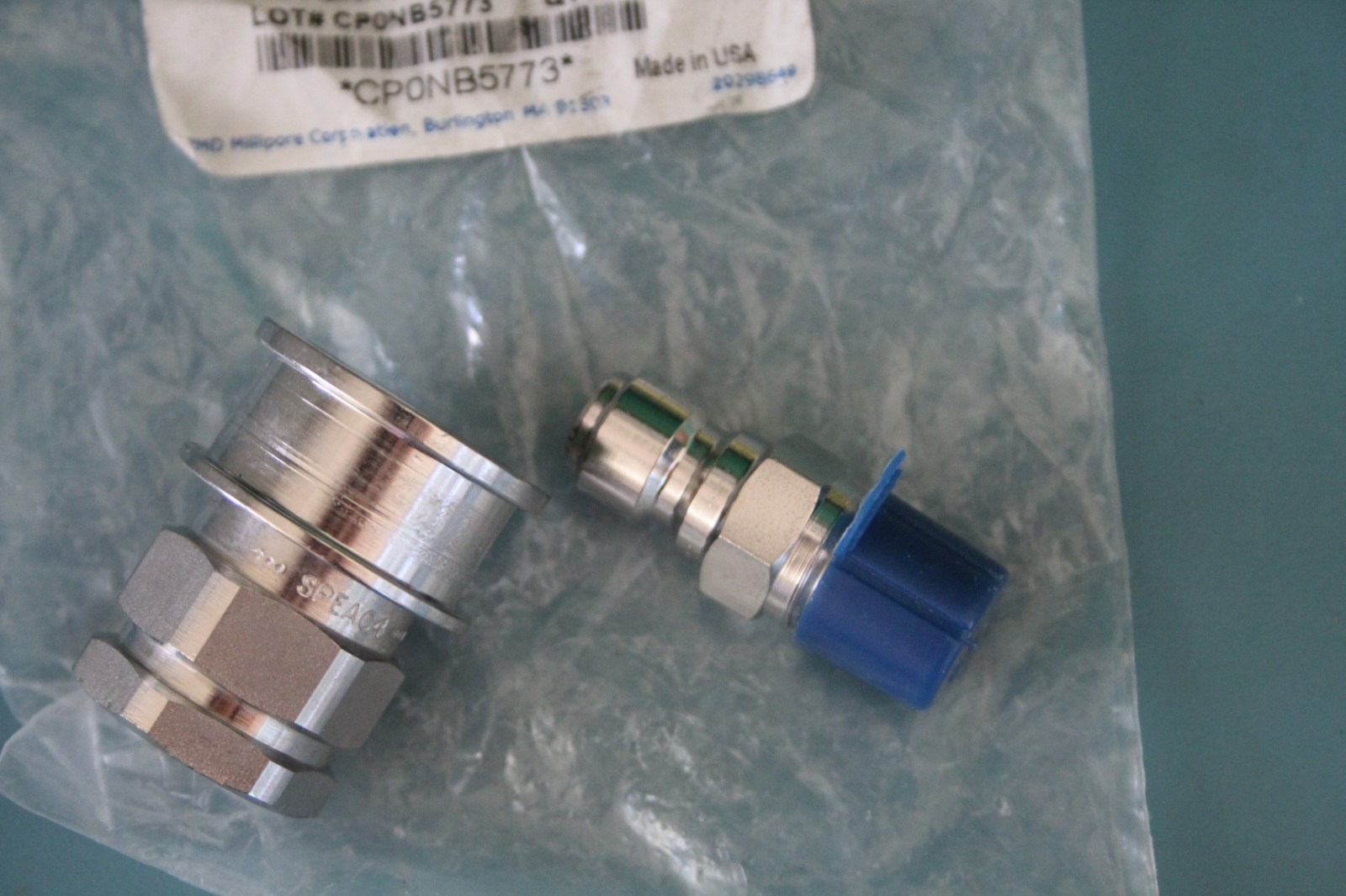 Millipore XX6700030 1/4″ NPT QUICK DISCONNECT NIPPLE COUPLING SIGMA EMD
