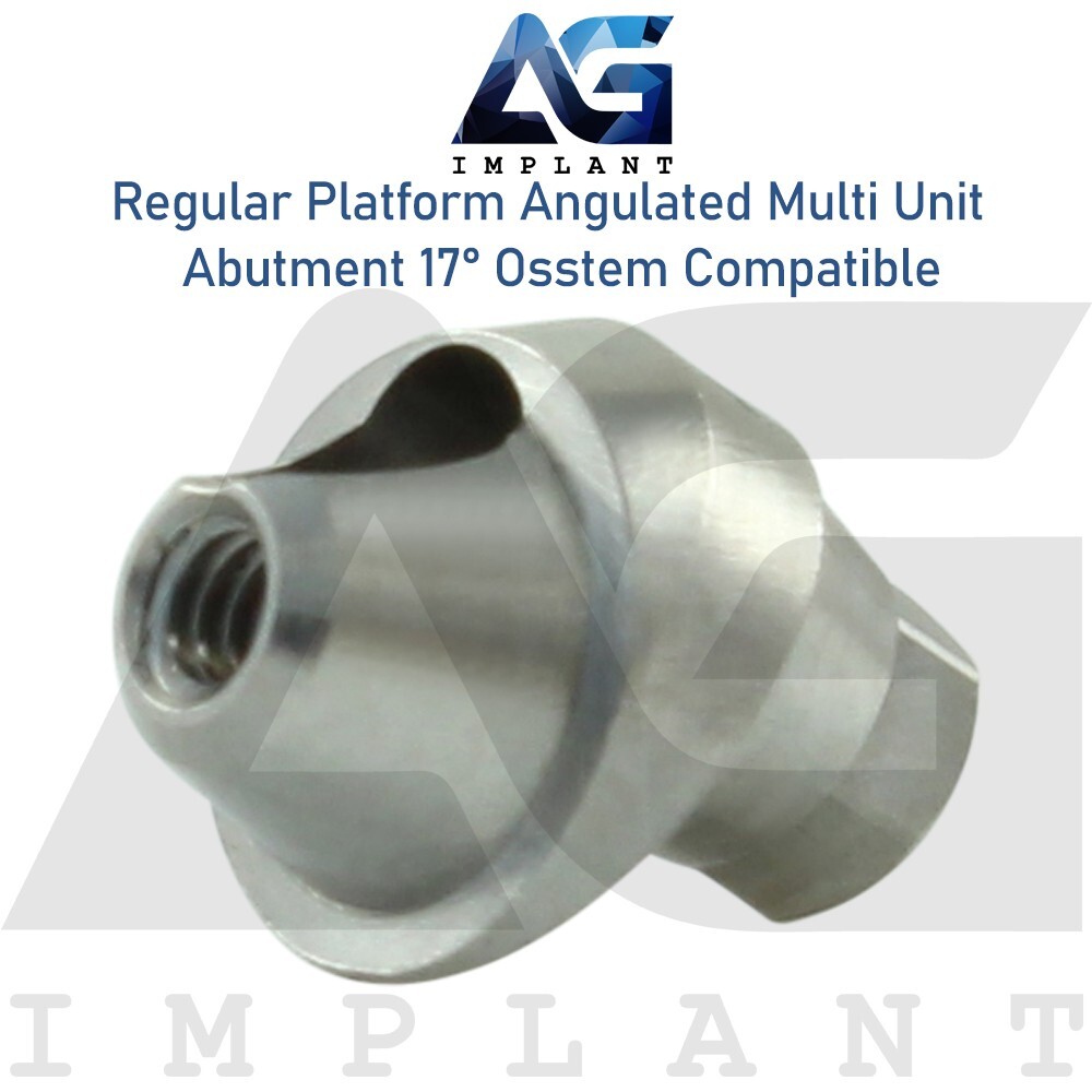 5 Angled Multi Unit 17° Titanium Fit Regular Platform 0sstem® TS Hex
