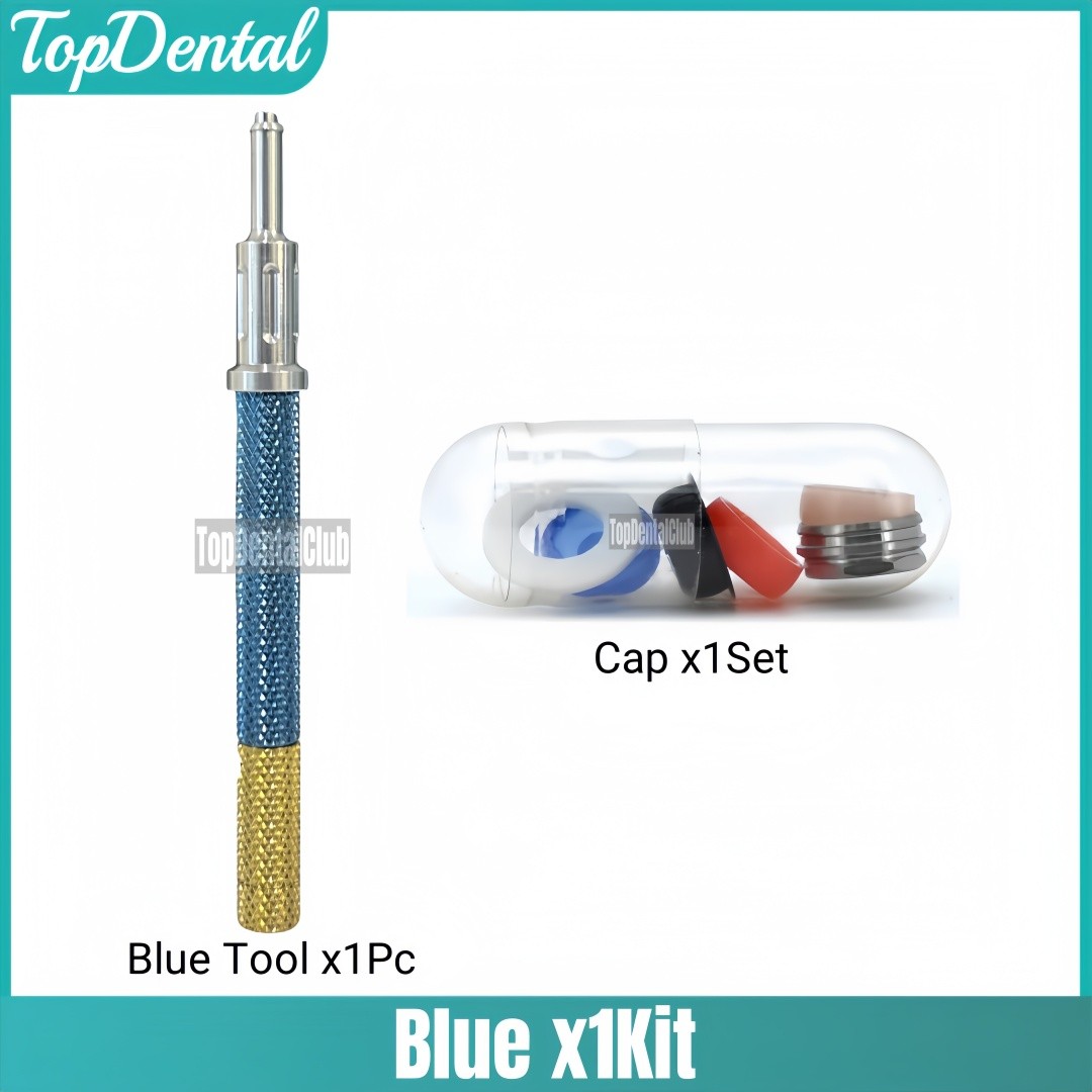 Dental Universal Implant Locator Retention Cap Insertion Extraction Core Tool