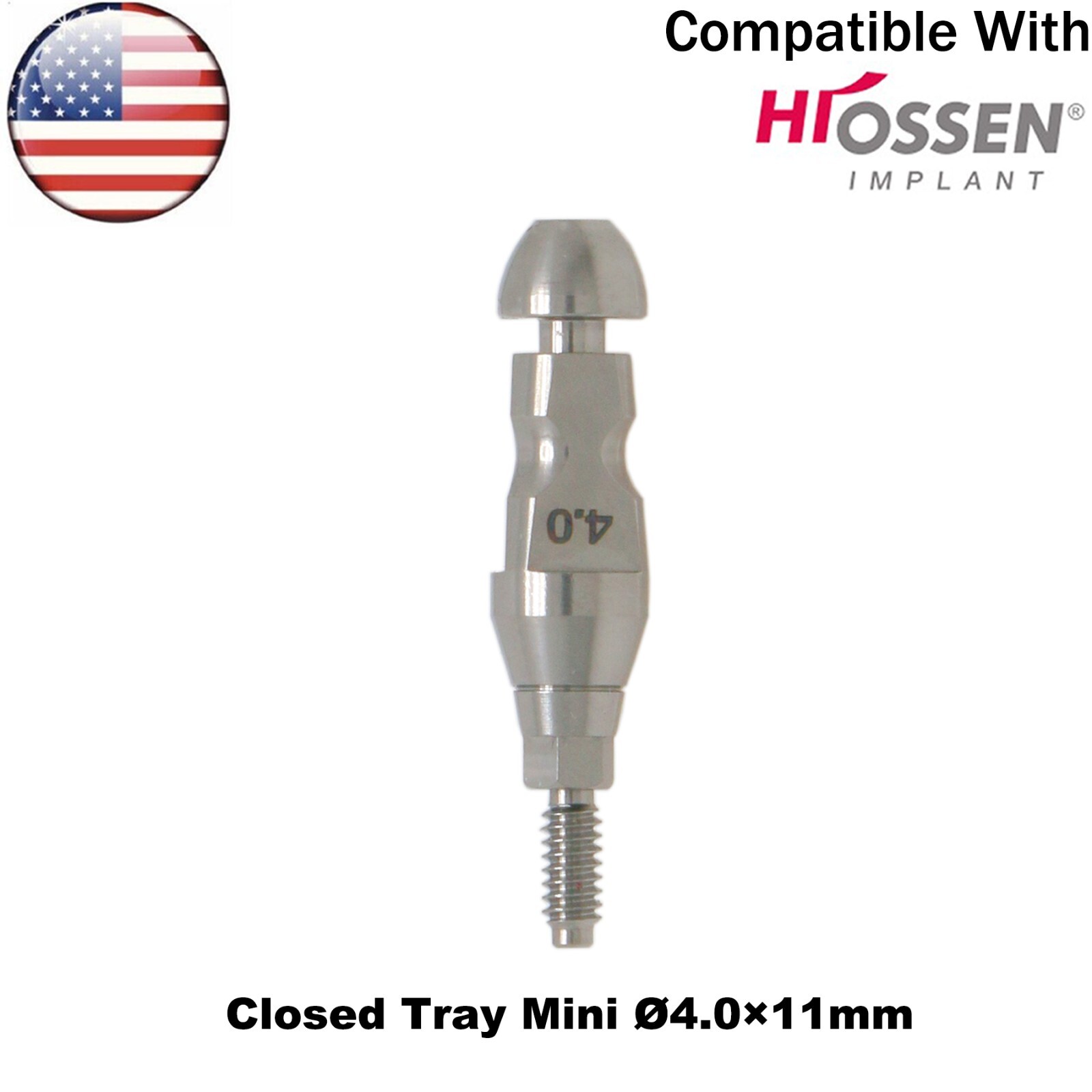 US Fits Hiossen Dental Transfer lmpression Coping Open Closed Tray M/R Osstem ET