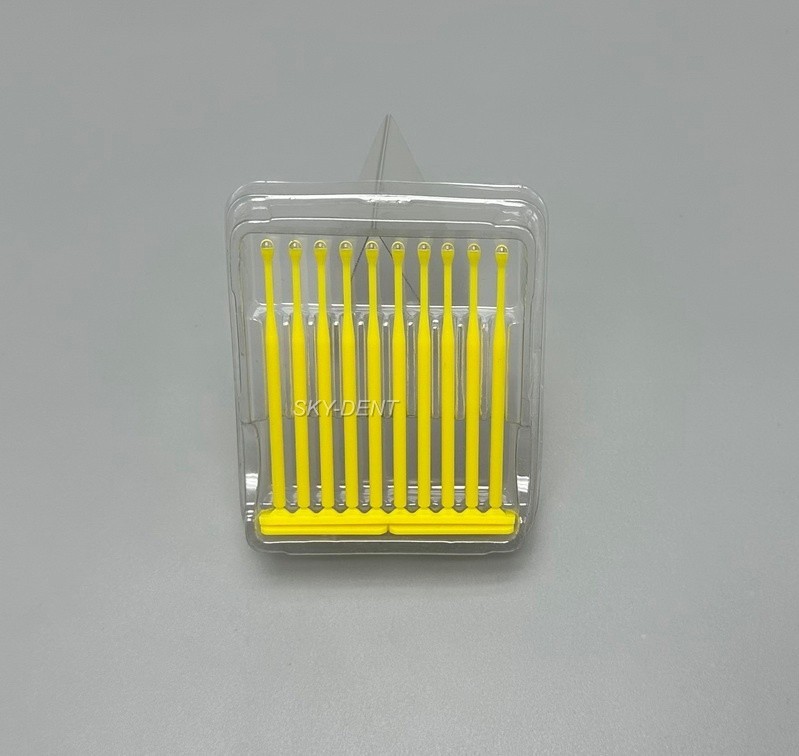 200pcs Dental Bonding Stick Adhesive Tip Applicator For Crown Porcelain Veneer