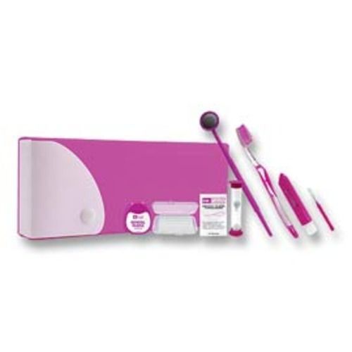 Dr. Fresh Ortho Kit Pencil Box 12/Pk – V-Trim Toothbrush & Travel Case