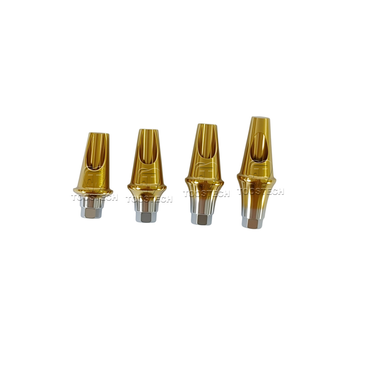 1/6/10/20pcs Titanium Angled abutment fits to Megagen Anyridge D5.0 15/25 degree