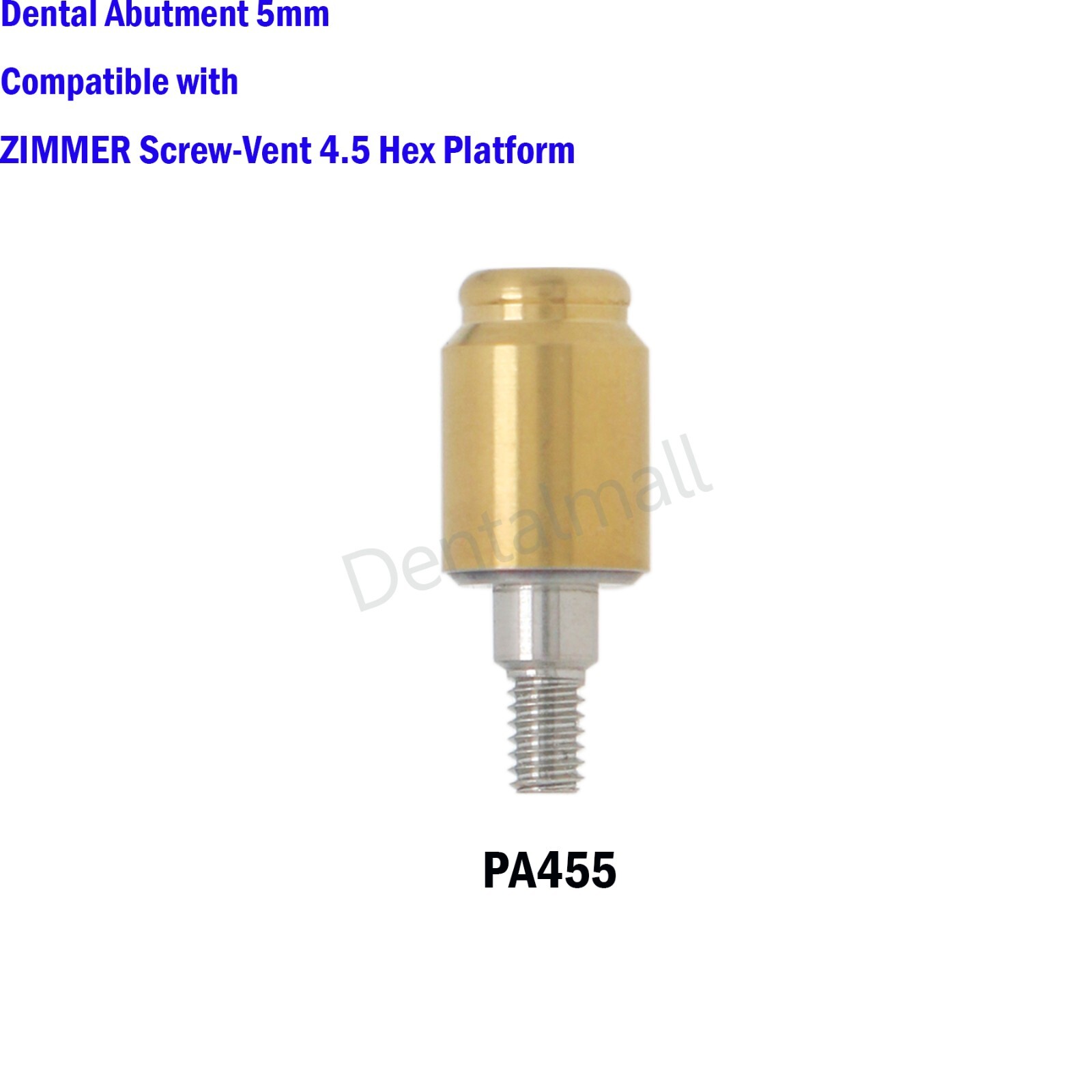 Dental LOCATOR Abutment fit Zimmer Cortex MIS Mini Regular Ø3.5/4.5mm GH 1-5mm