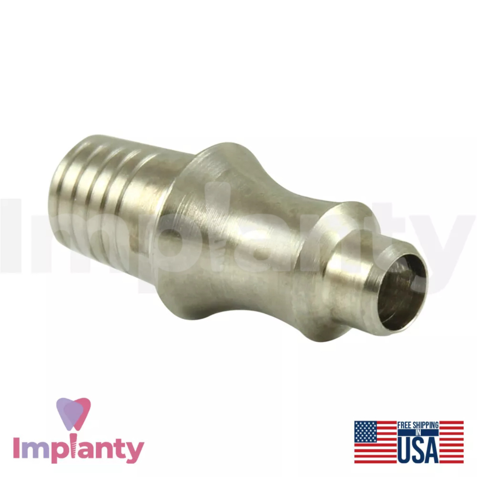 5x GDT Dental Rotational Concave Titanium Base Ø4.8mm Diameter Int Hex 2.42mm