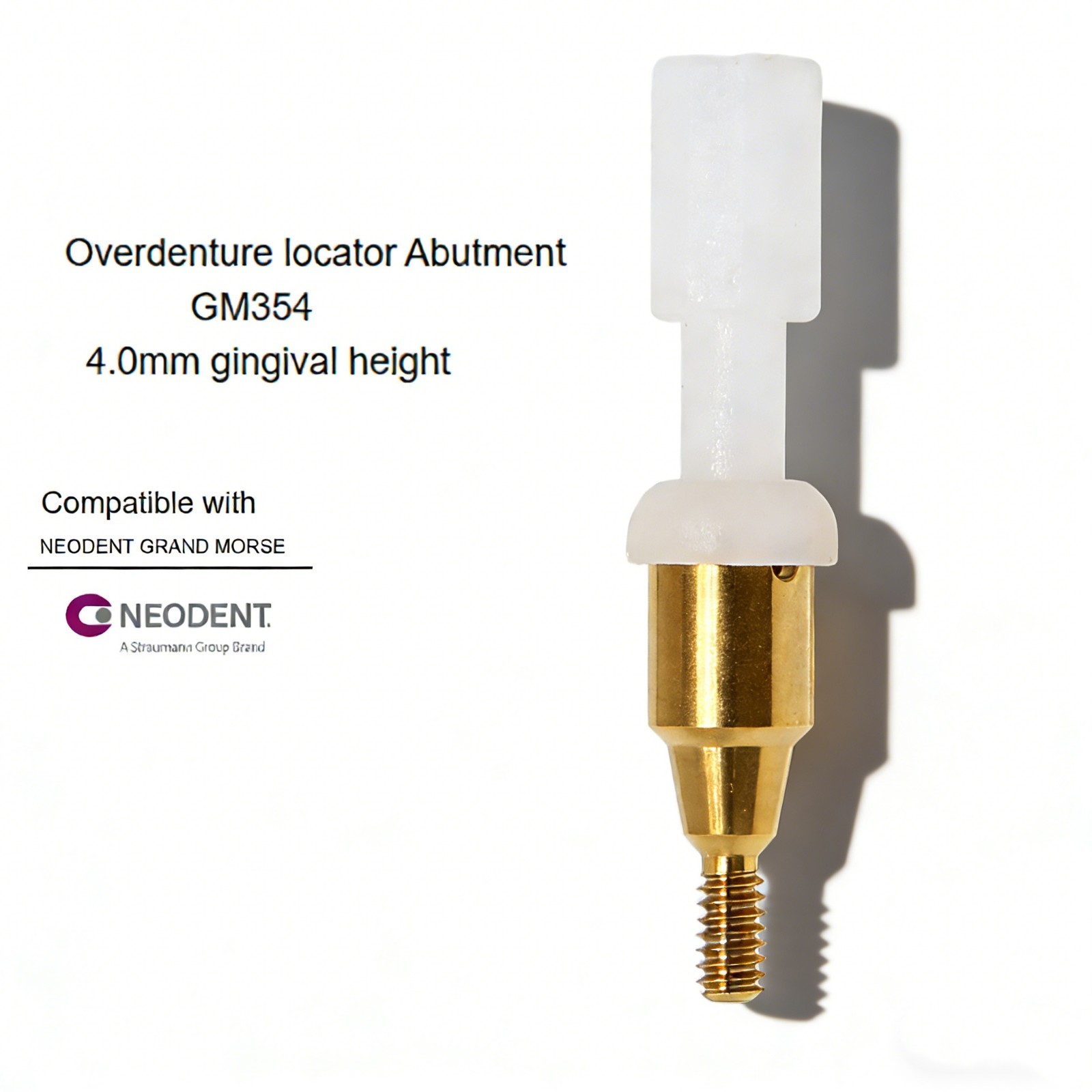 Zest LOCATOR Anchor Abutment Fit Neodent GM All Platform Overdenture Attachment