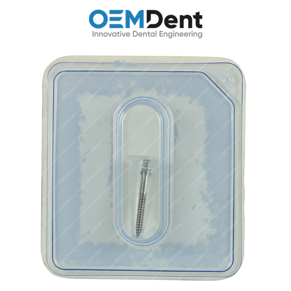 Dental 0rthodontic Buccal Shelf TADs Micro Screw Ø2.0mm Sterile Titanium G5