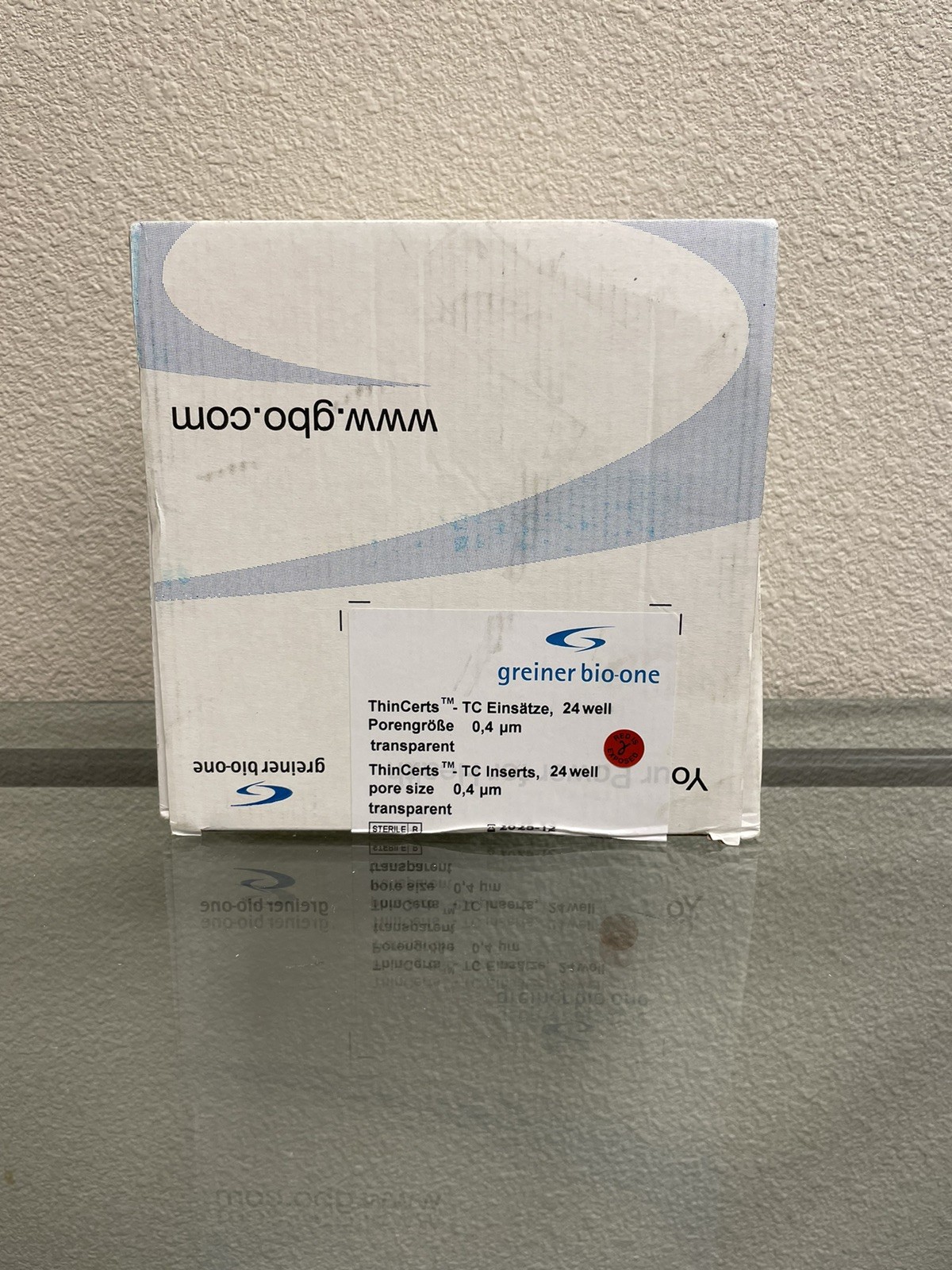 Greiner Bio-One ThinCert Cell Culture Insert, Transparent Membrane, 662641
