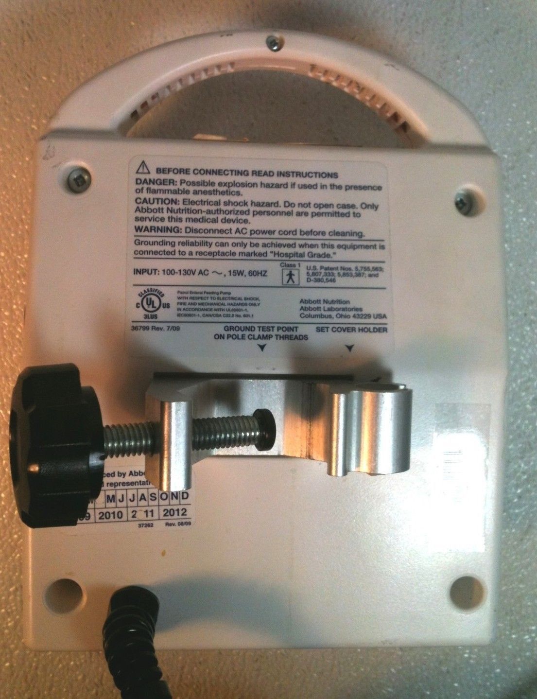 Abbott Patrol Enteral Infusion Pump