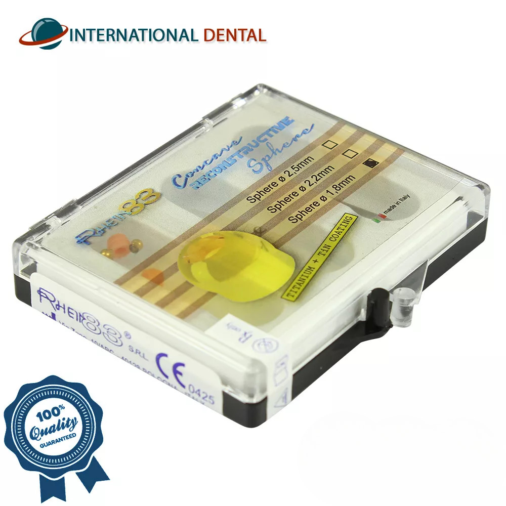 Dental Micro Reconstructive Sphere Kit For Ball Attachment Stabalize Restore