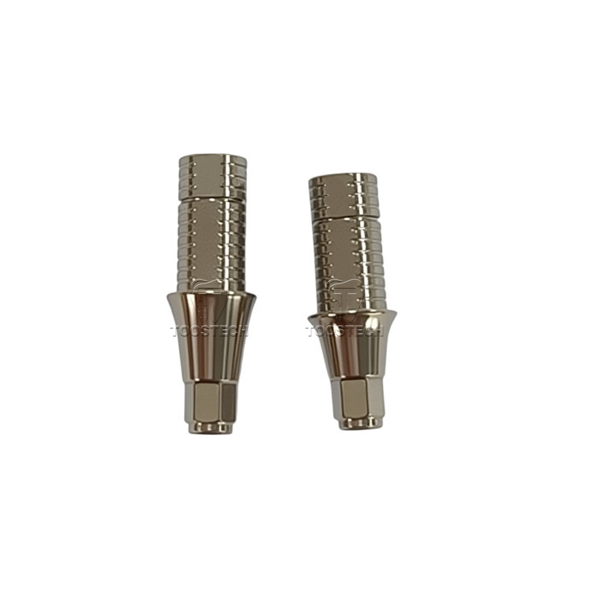 6pcs Ti base Tianium base CAD CAM ti-base fits Neodent GM platform D4.0