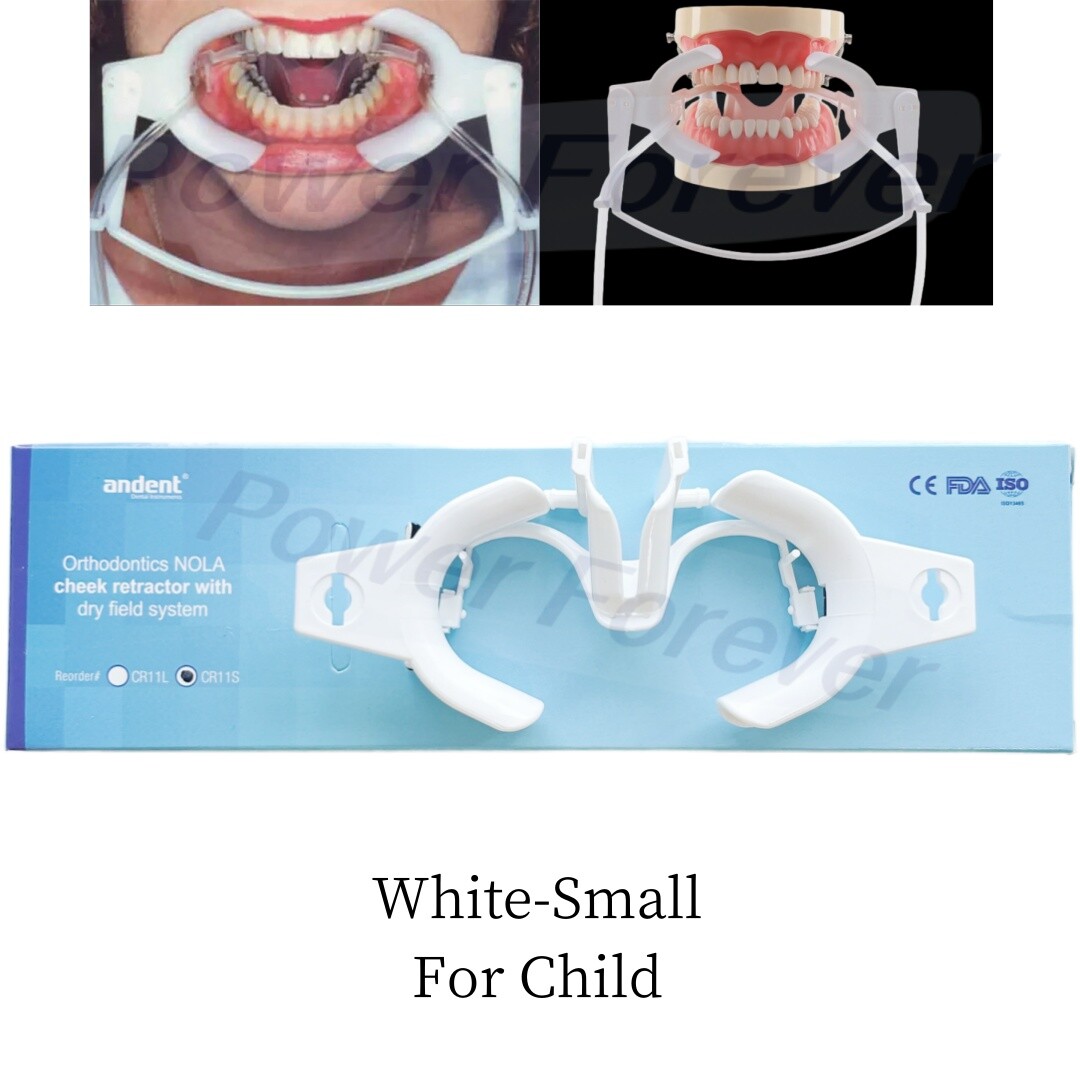 NOLA Dental Orthodontic Nola Cheek Retractor Dry Field System Mouth Opener Lip S