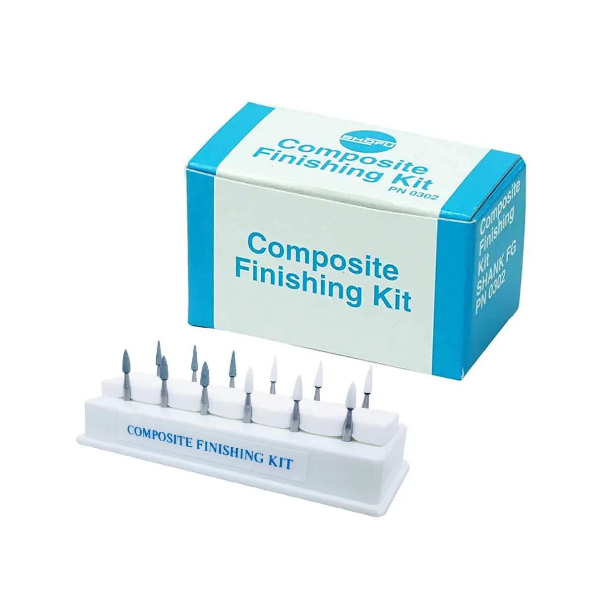 Shofu Composite Finishing Kit FG. same as picture expactdite shipping