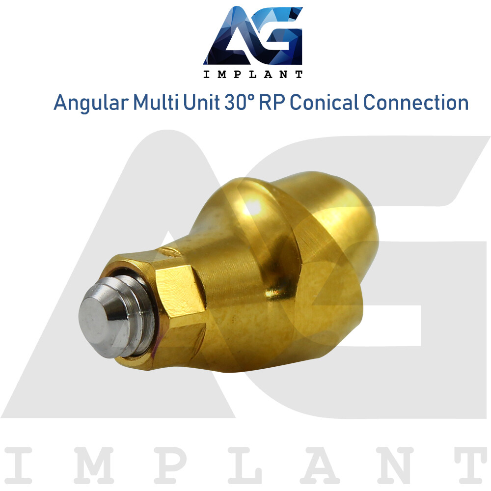 Angular Multi Unit Prosthetic System 30° Conical Connection RP Plastic Set
