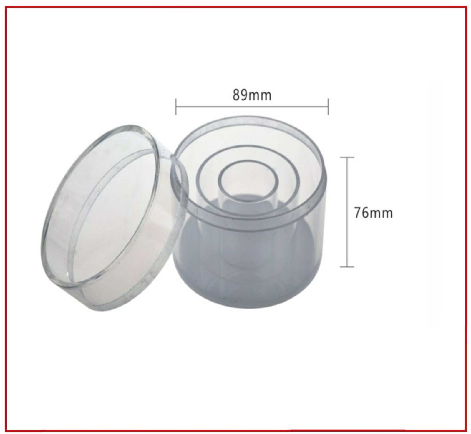 Dental Medical ANESTHETIC CARTRIDGE HOLDER with LID Holds 50 x 1.8 ml Cartrigde