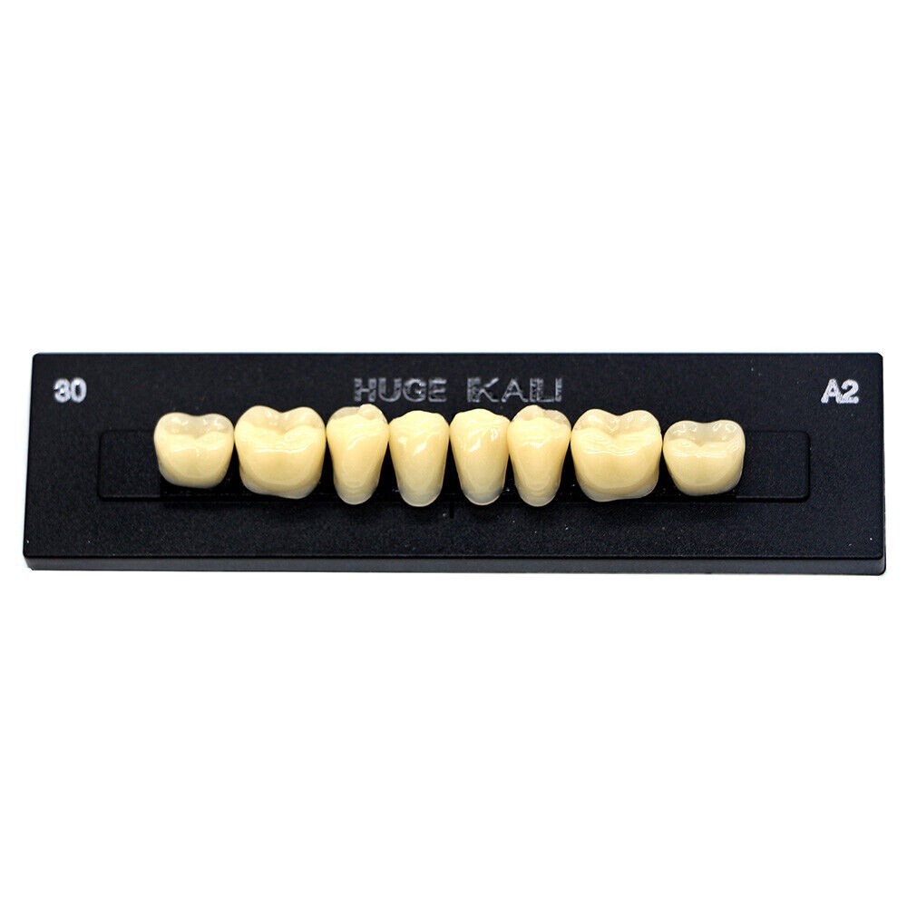 1 Set 112Pcs/Pack HUGE KAILI A2 Dental Synthetic Polymer Resin Teeth T2 L2 30 A2