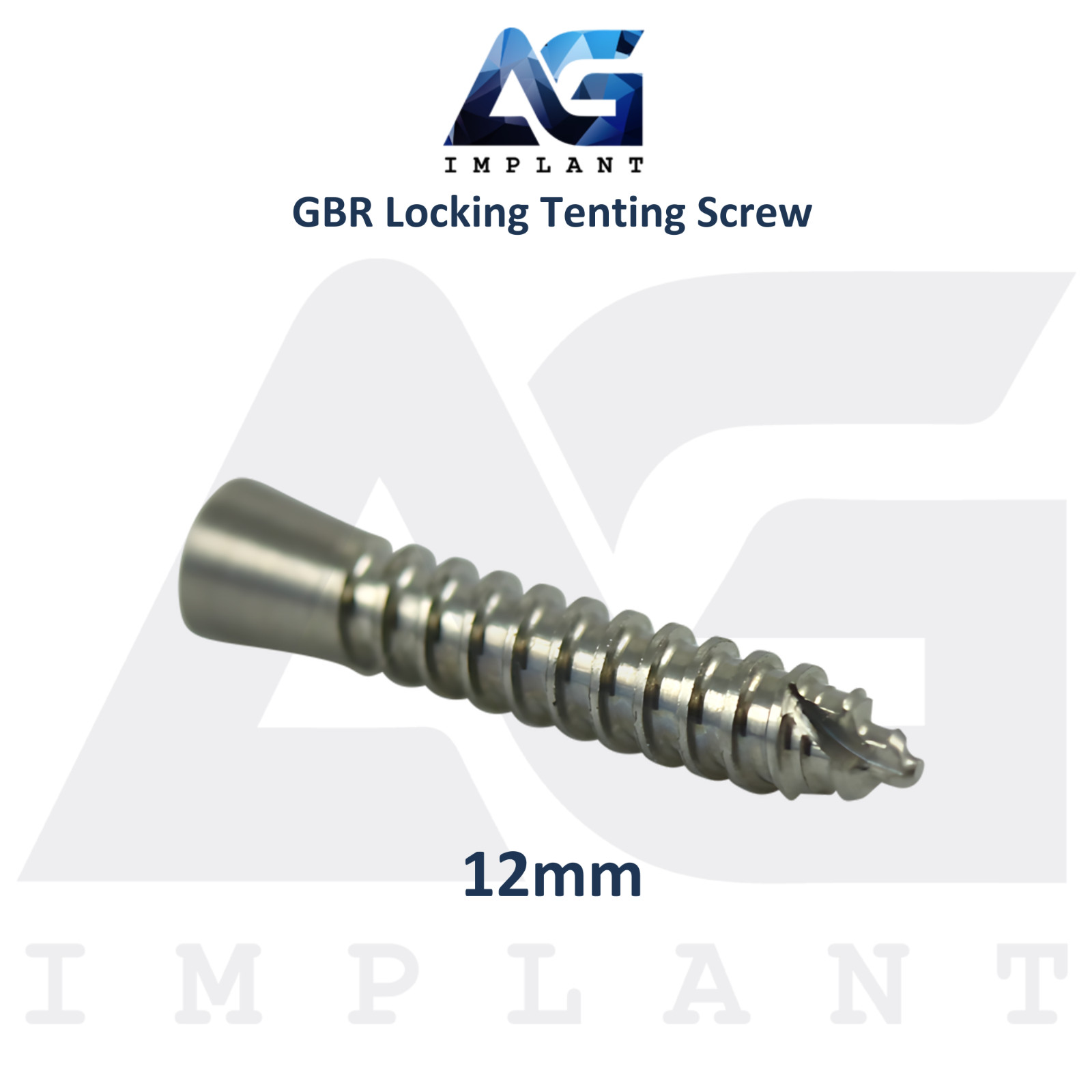 5 Dental Locking Tenting Screw Ø2.5mm GBR Membrane Titanium Fixation Sterile