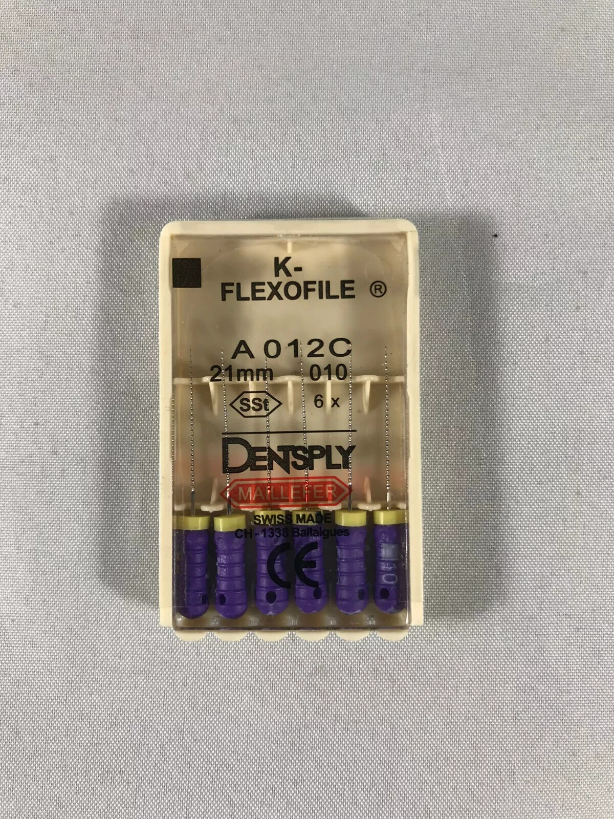 Dentsply Maillefer K-Flexo SS file Endodontic 21mm All sizes – 60 files/pk