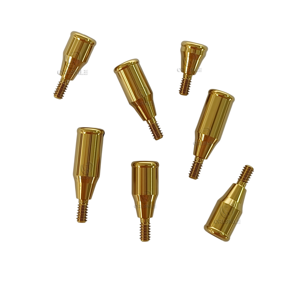 Locator abutment Male caps kit fit to Nobel Active NP platform GH1-6