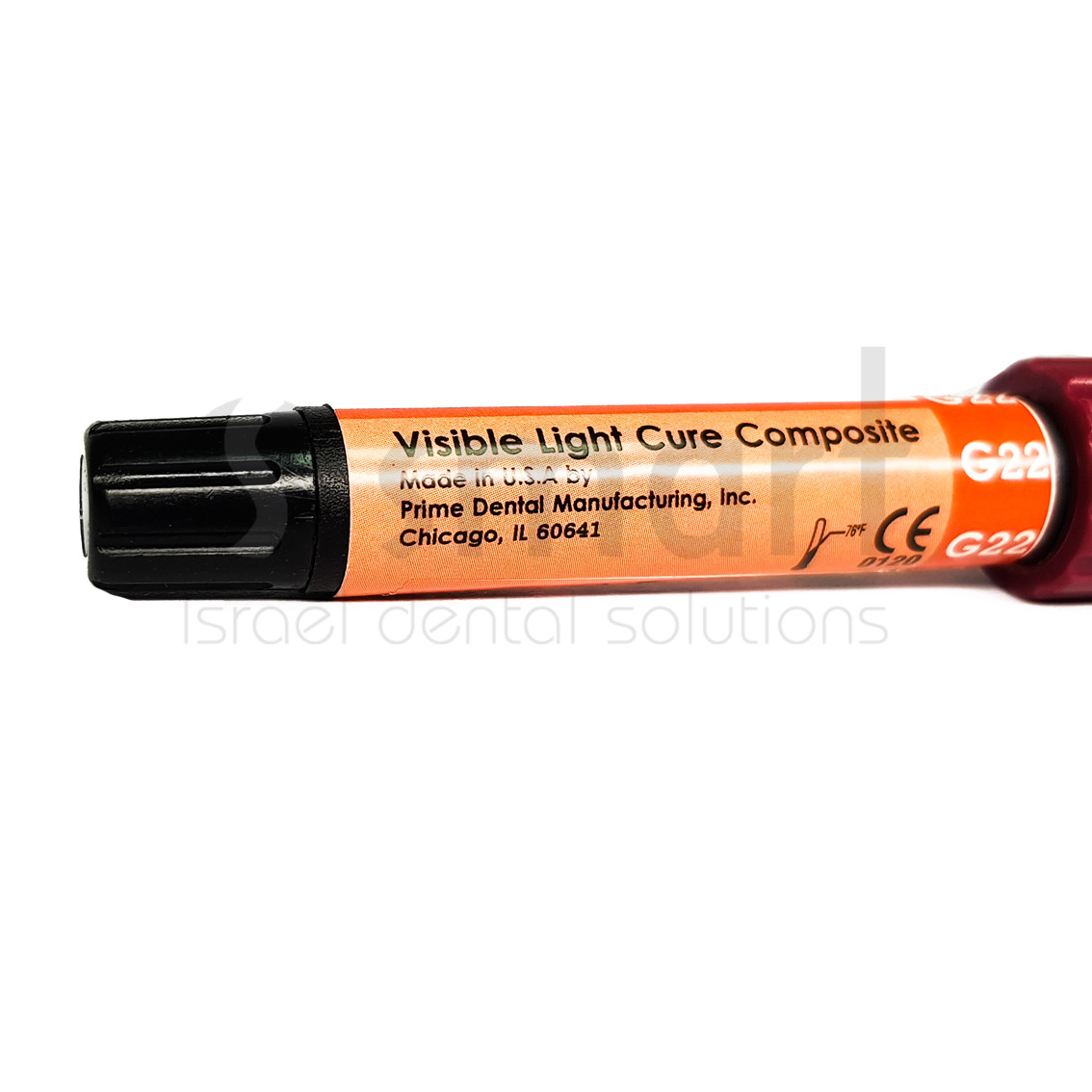 LOTx3 Dental Parafil composite gingival visible light cure pink G22 4.5gr stain