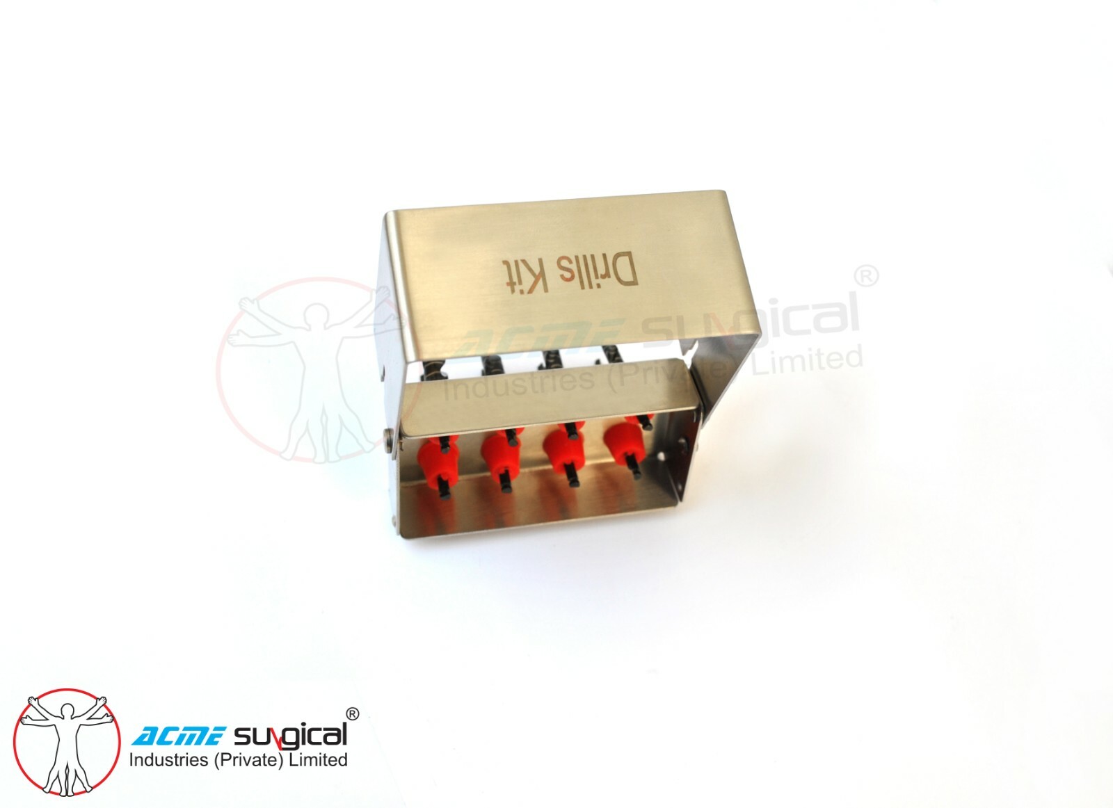 8 PCs Black Implant Drills Bit Dental Tooth Bone Expander Drills Kit.