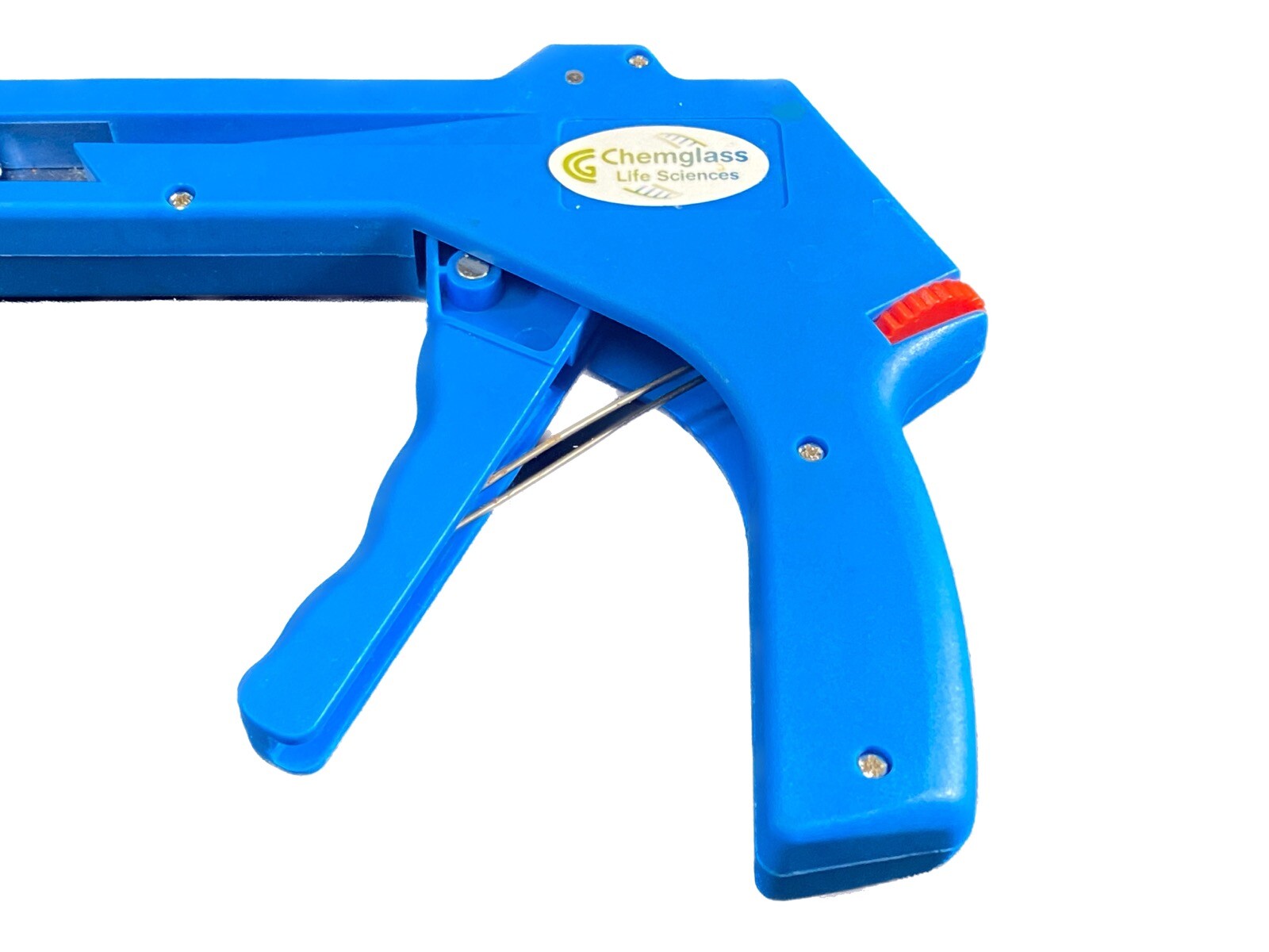 CHEMGLASS Plastic Adjustable Tension Zip Tie Cable Tie Cutter Gun CLS-1399-G100