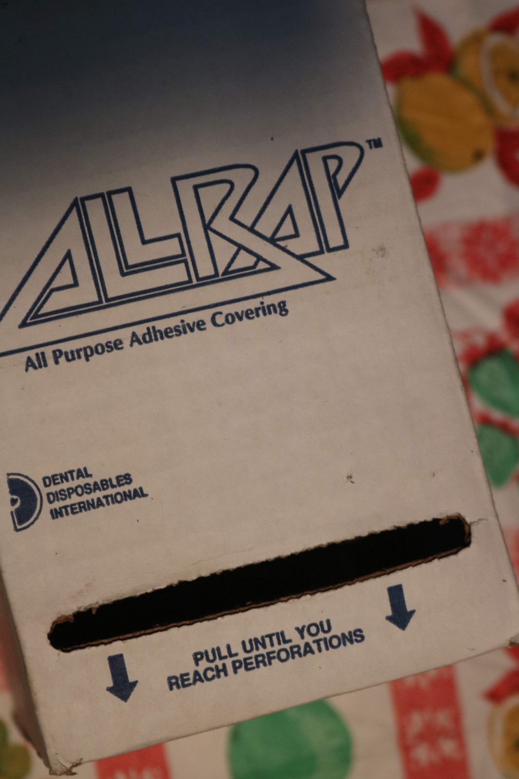 AllRap Perforated 4″ x 6″ Refill Roll 1200 Sheets Roll Blue