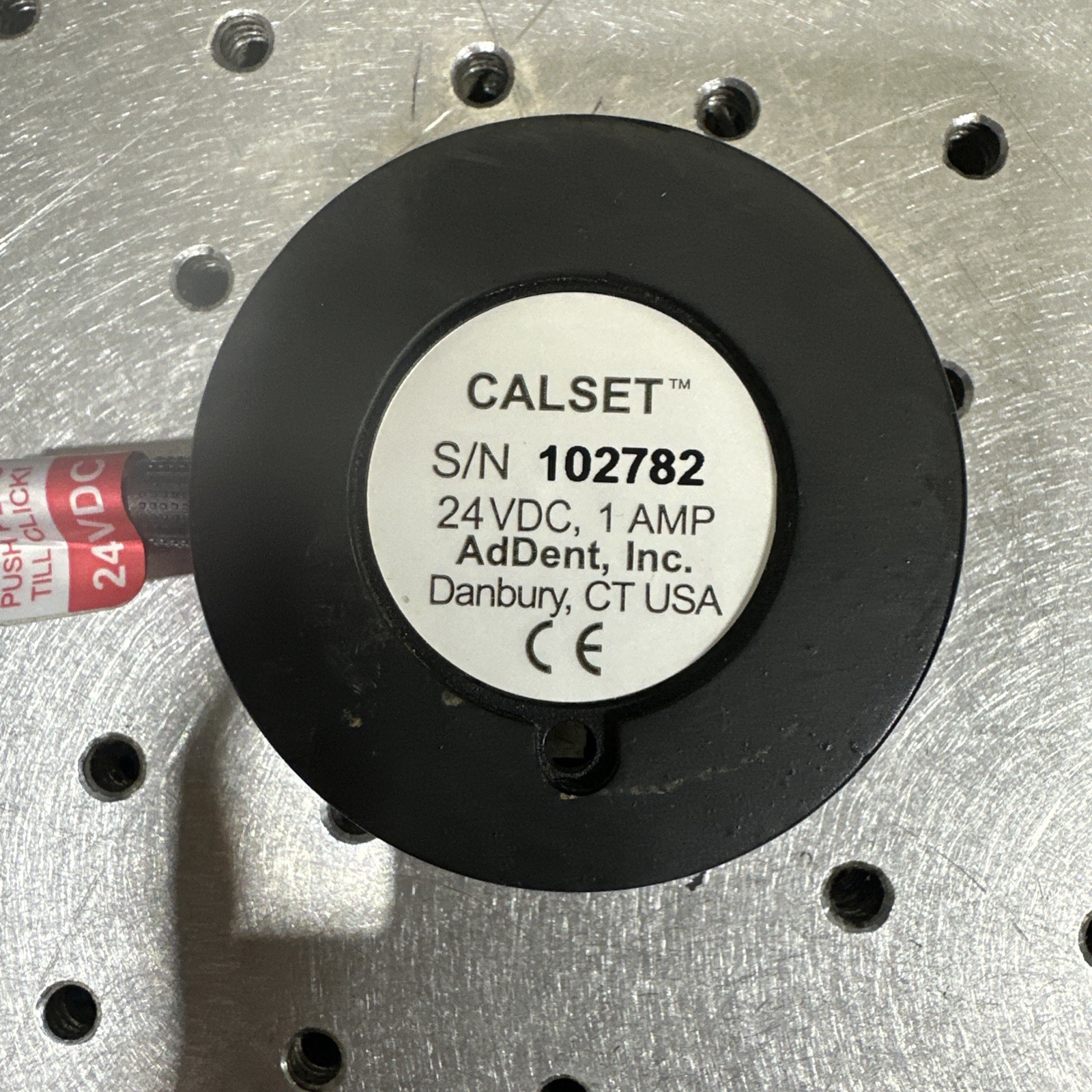 AdDent CALSET 24VDC w/ Power Supply & Cup Attachment