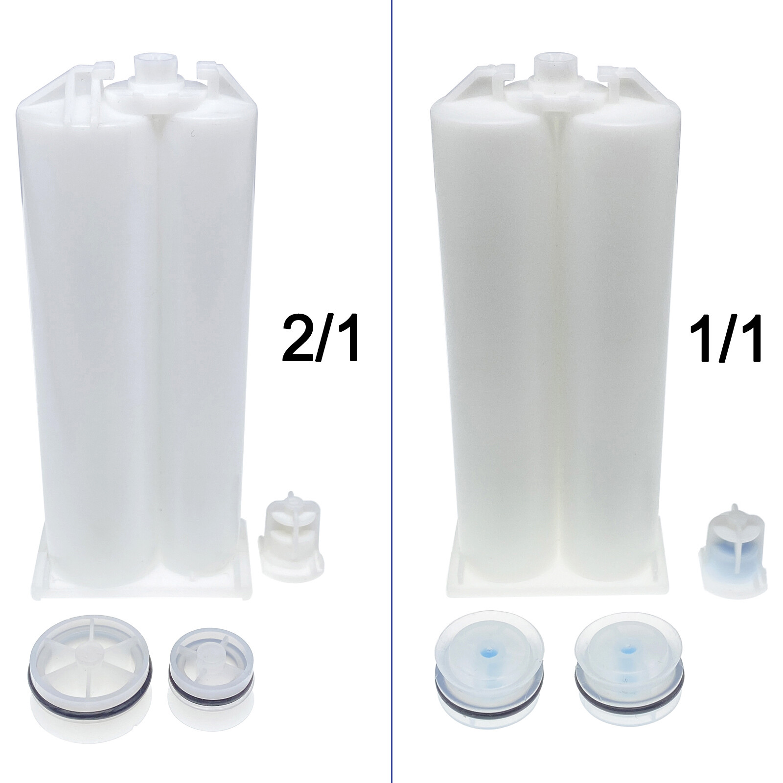 Impression Mixing Gun Cartridge Dispenser for VPS PVS Dental Material 1:1/2:1