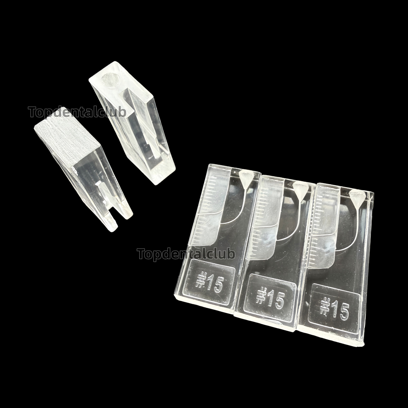 Dental Practice RCT Blocks Root Canal Replicas Endo Files Model File Measurement