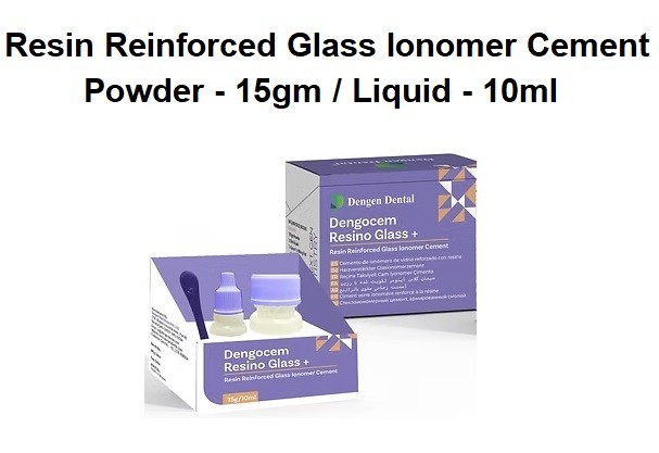 Dental RESINO GLASS + Reinforced Resin Modified Glass Ionomer Cement