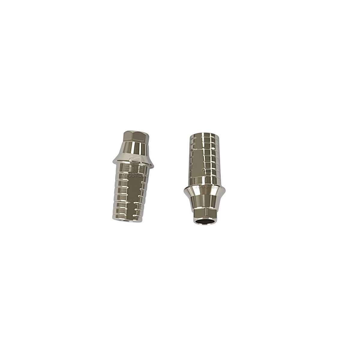 6pcs Digital Tianium base CAD CAM ti-base fits Hiossem Osstem TS Regular Mini