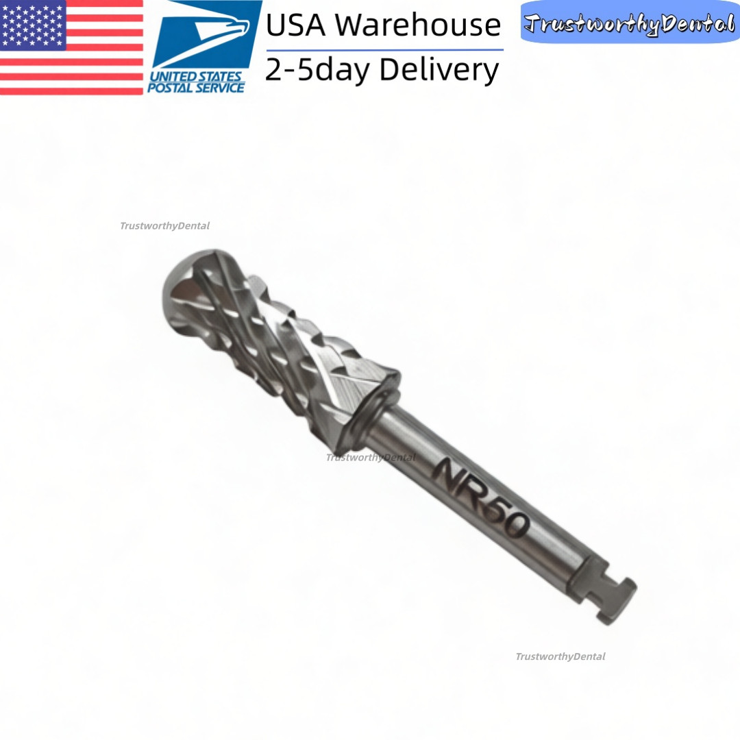 USA Dental Bone Trimming Drill Concave Tapered Sculpte Crest Remover ⌀4.5mm