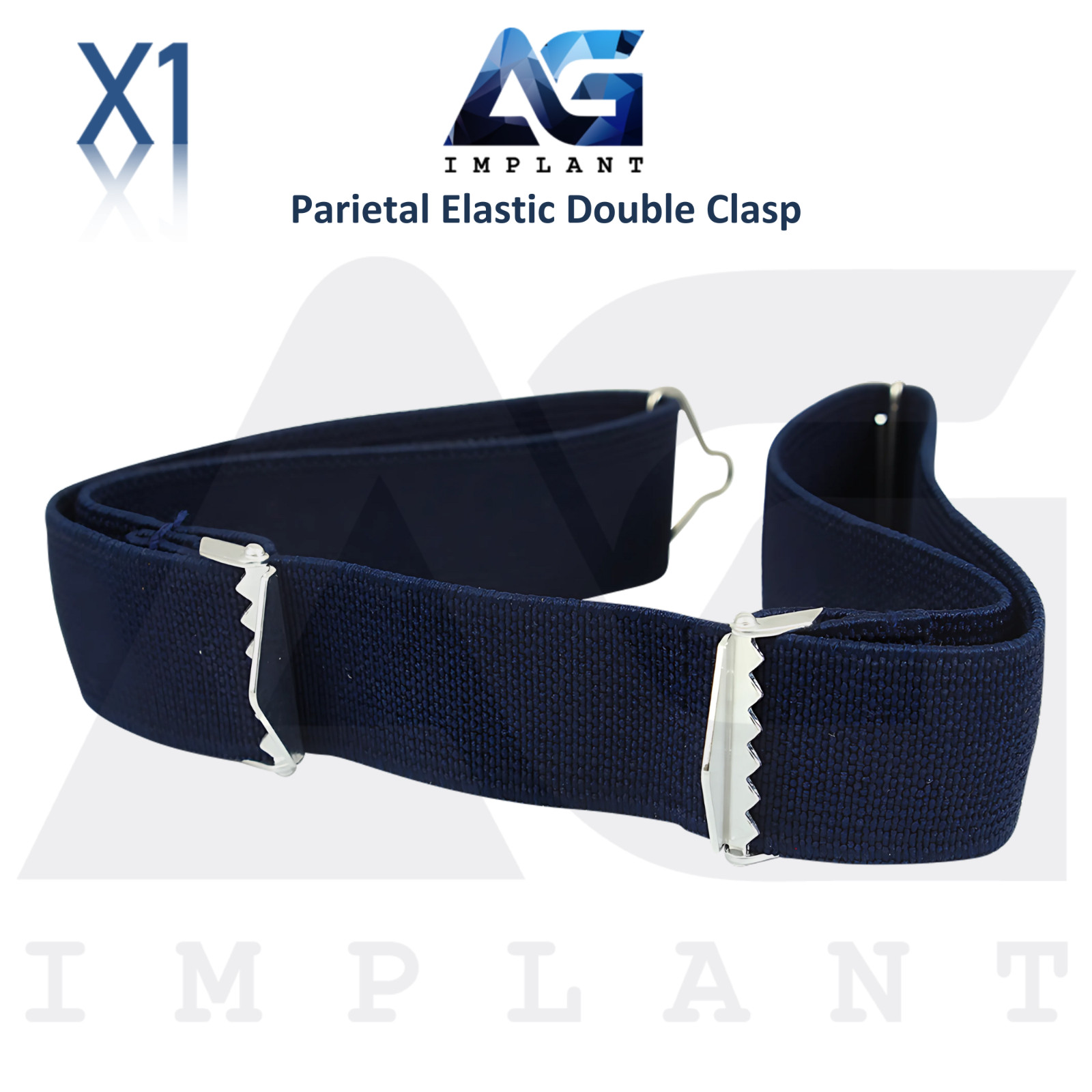 Parietal Elastic Double Clasp One Size Extra Strength With Cervical Traction