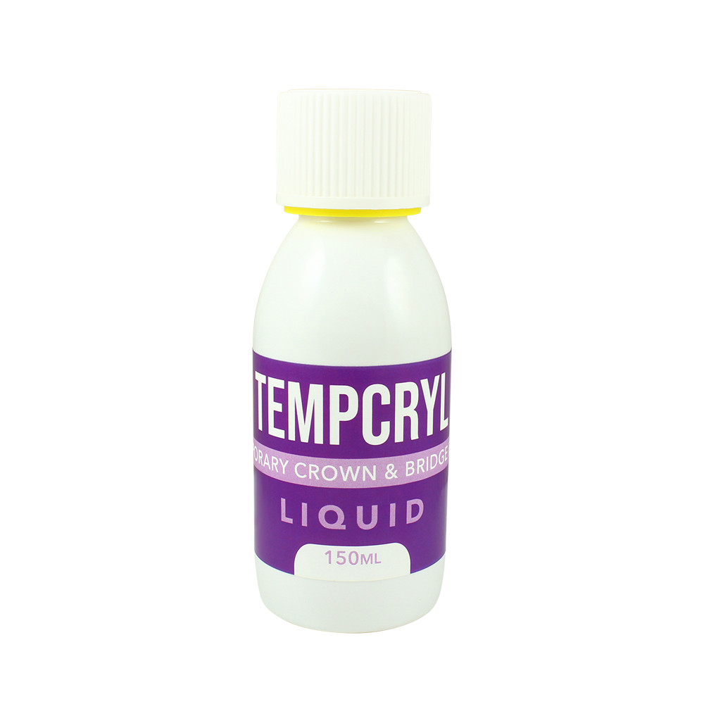 1x Dental Tempcryl Self Curing Acrylic Resin Set Powder 100g & Liquid 150ml