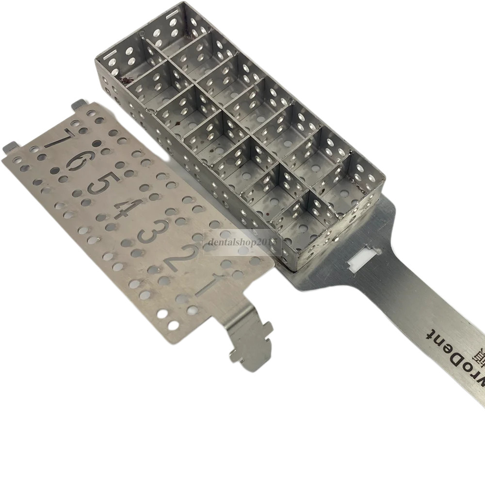 Stainless Steel Dental Lab Tooth Cleaning Denture Tooth Sieve Teeth Sort Tool