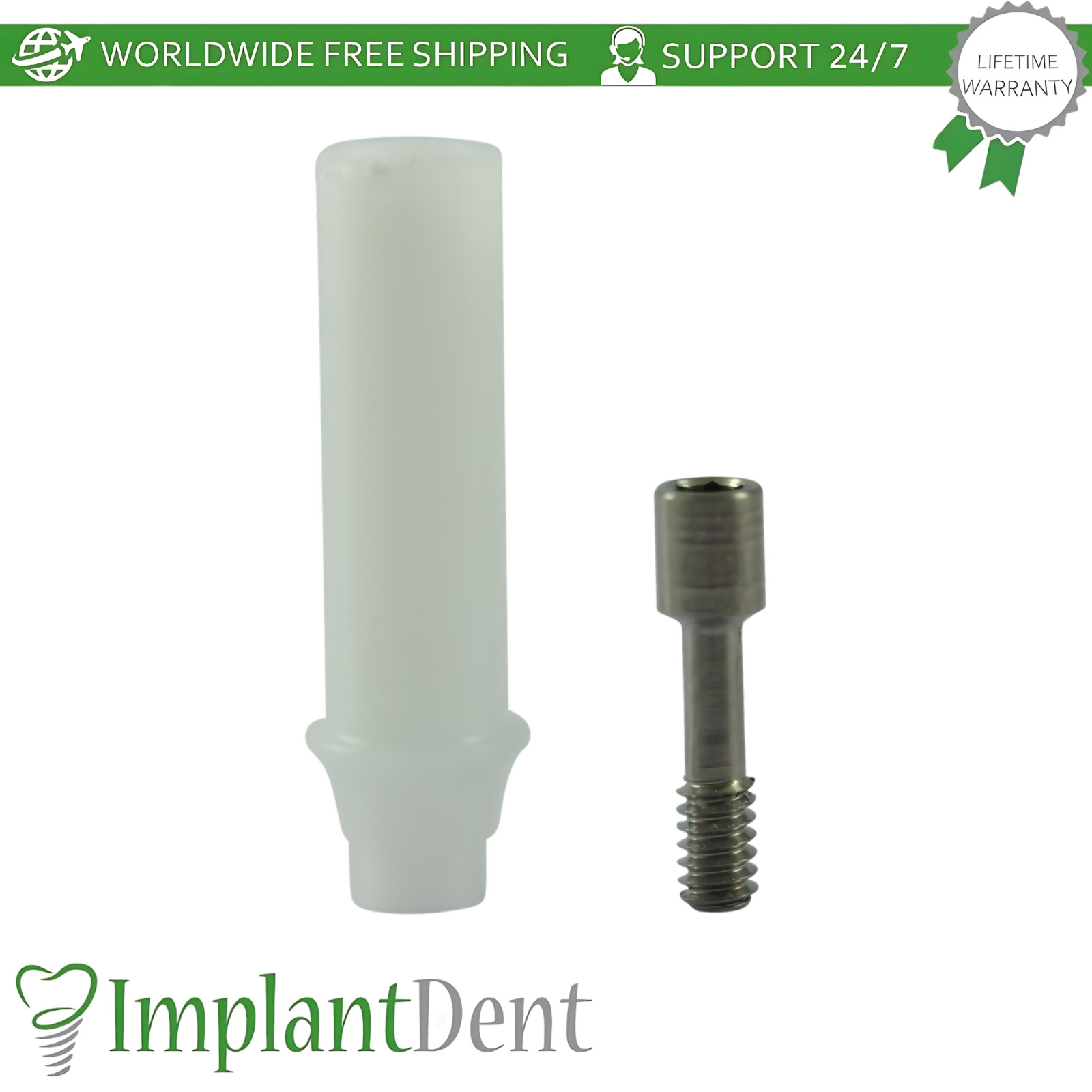 X5 Rotational Ø4.3mm Plastic Sleeve Regular Platform RP Conical 2.65mm Hex