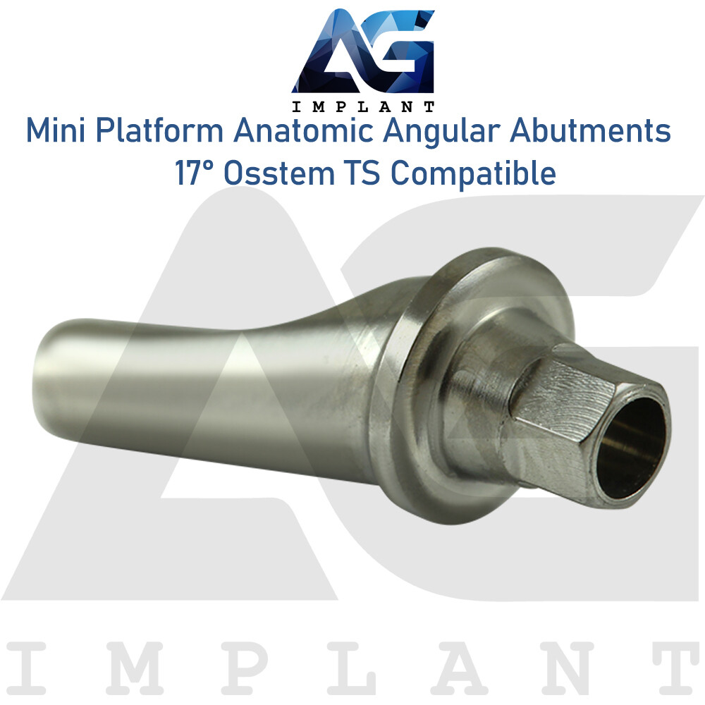 Dental Mini Platform Anat0mic Angled Prosthetic 17° 0sstem®TS Compatible
