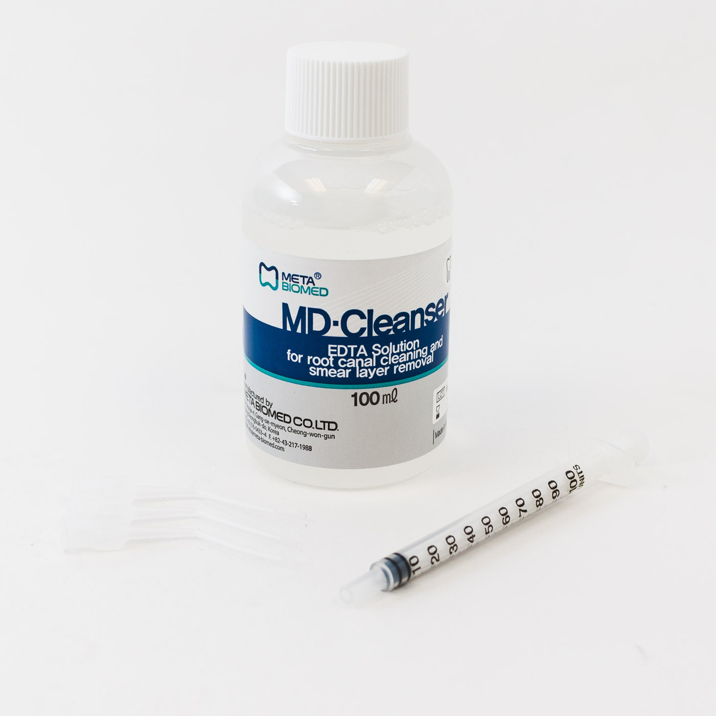 Dental MD-Cleanser EDTA 17% Solution for Root Canal Cleaning Smear Layer Removal