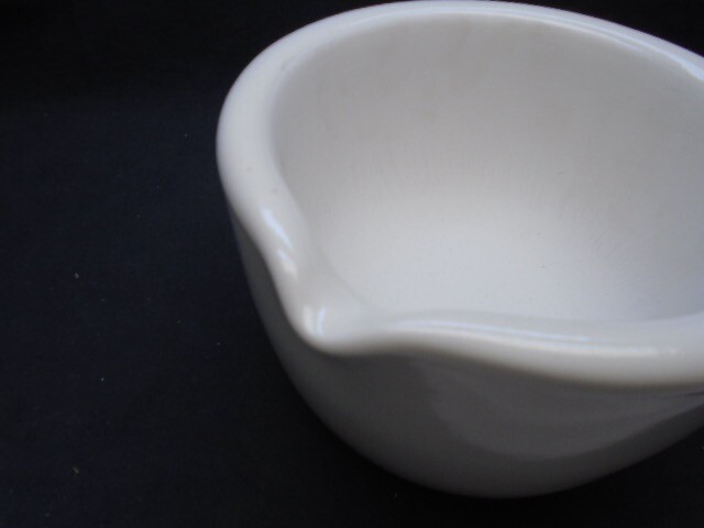 CoorsTek Coors Glazed Porcelain Mortar 750mL 163mm OD x 110mm H 60325