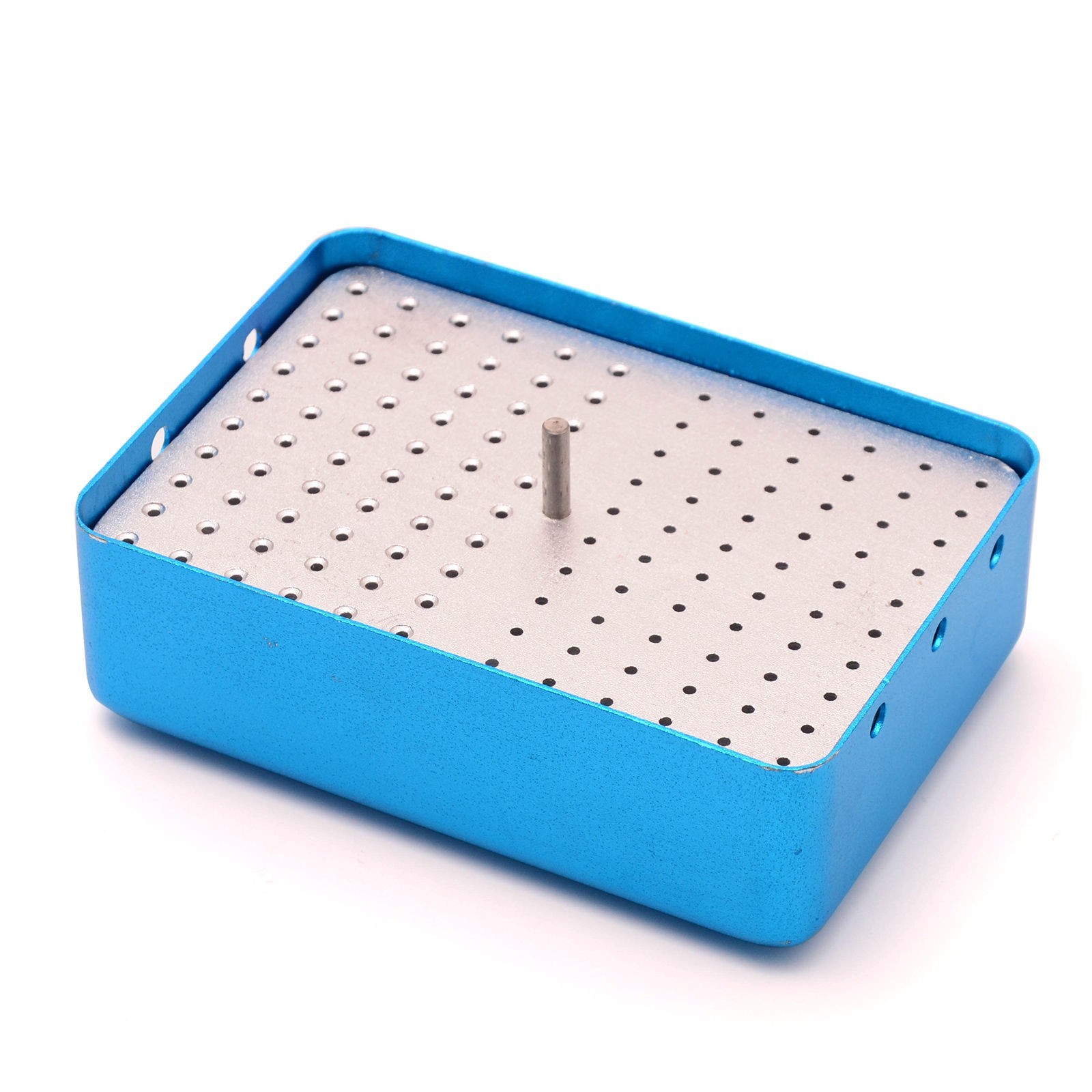 Dental 120 Holes Autoclavable Disinfection Box Endo K H Files High-speed Bur FG