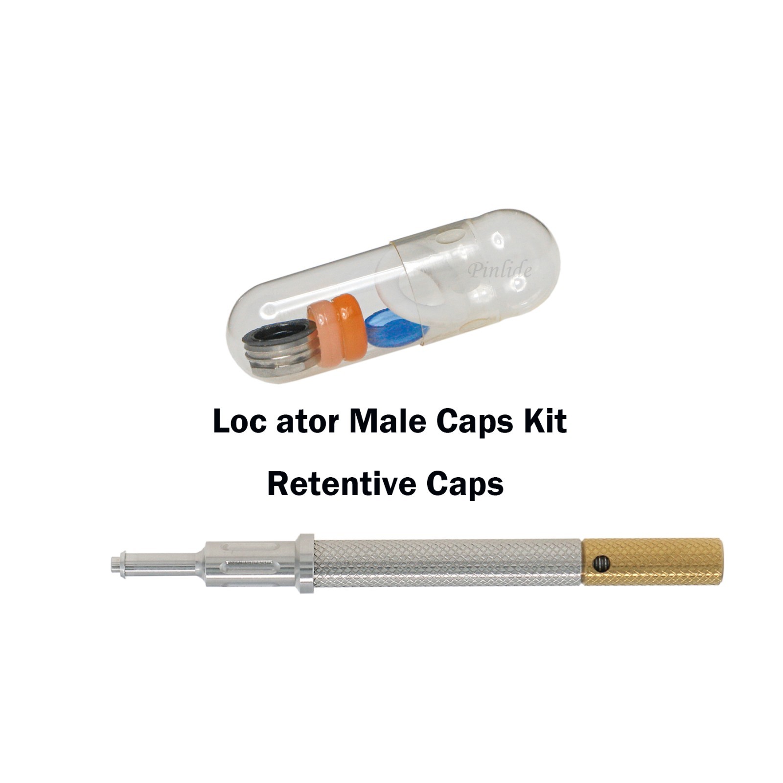Dental Universal Retention Cap Insertion Extraction Overdenture Remove Core Tool