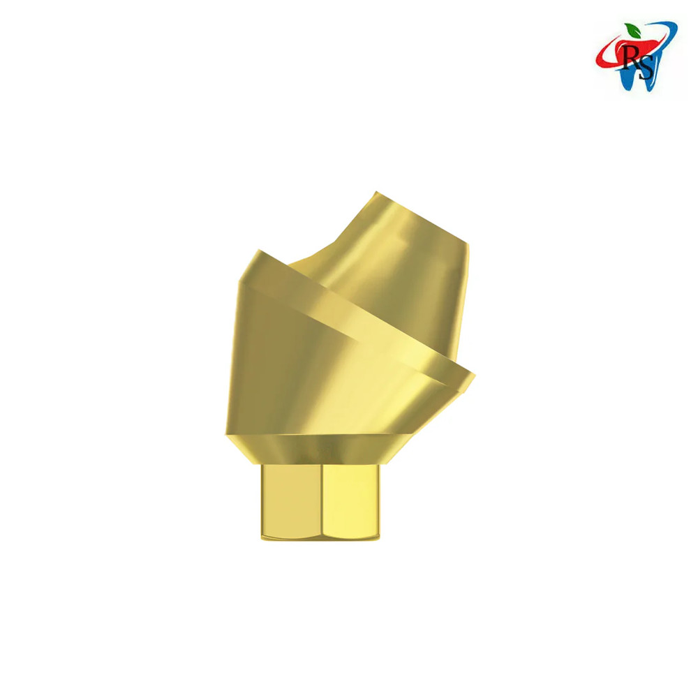 Dental Angulated Slim Multi Unit 1.4mm 30° Int Hex 2.0 Connection Titanium Parts